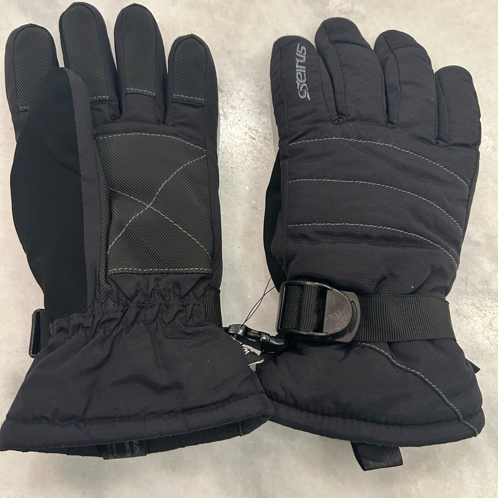 Black Sterns youth Medium Ski Gloves
